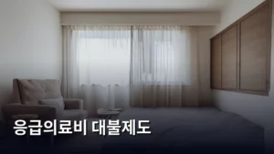 응급 상황, 경제적 부담 덜어주는 응급의료비 대불제도 완벽 가이드