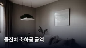 돌잔치 축하금 금액, 현명하게 준비하는 가이드북