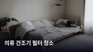 의류 건조기 필터 청소, 제대로 알고 사용하면 삶의 질이 달라진다
