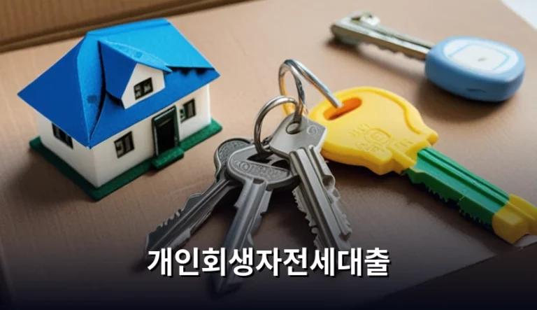 개인회생자전세대출 조건 및 신용 회복 단계별 전략