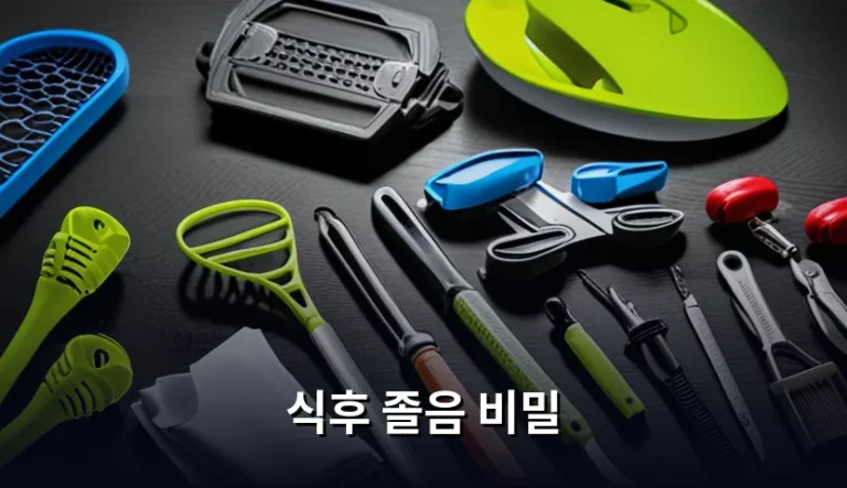 식후 졸음 비밀과 혈당 스파이크 해결 방법